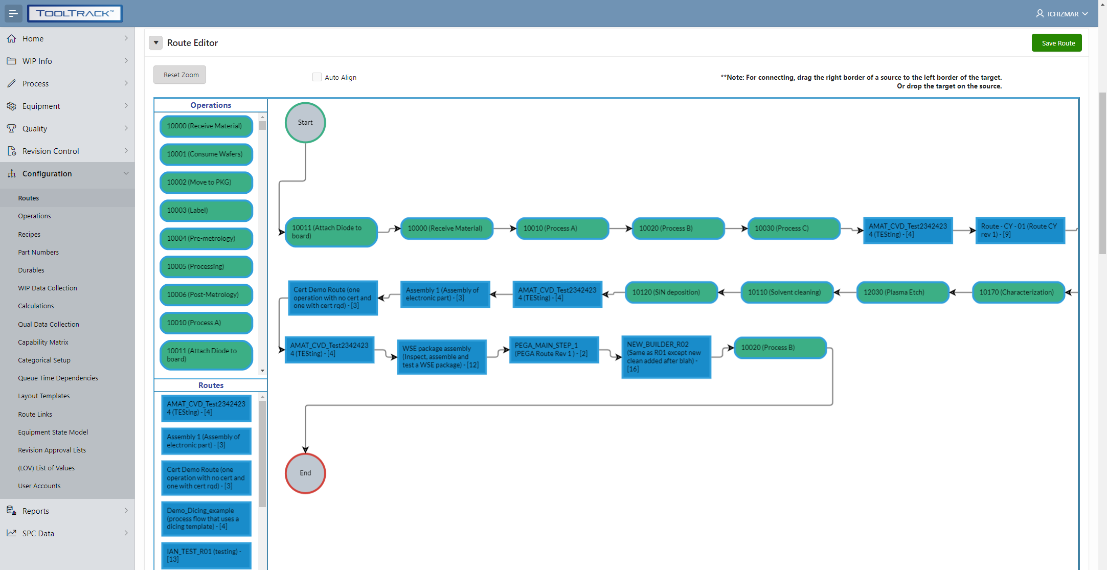 Visual Route Builder